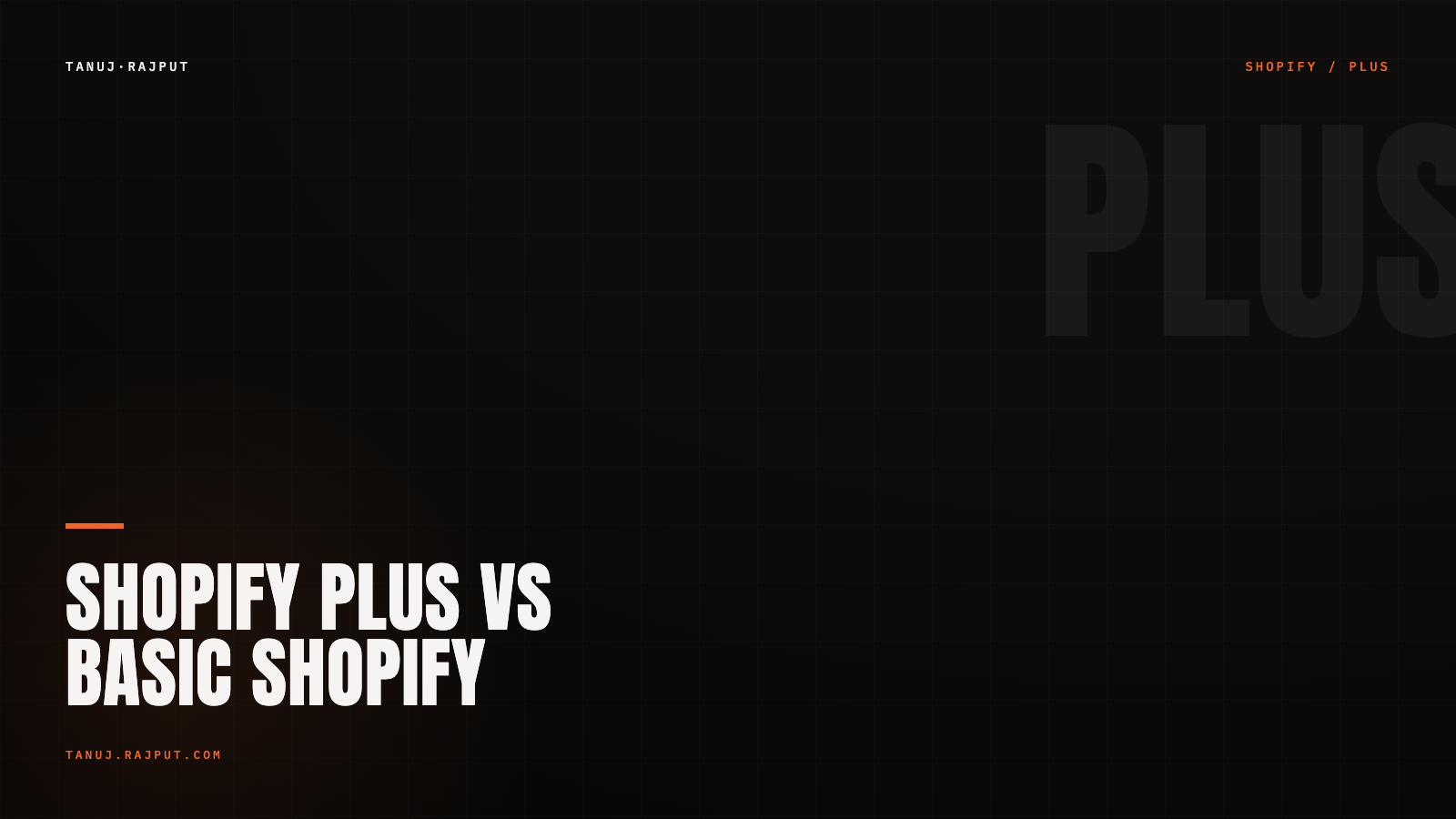 Shopify Plus vs Basic Shopify for Indian D2C brands (2026)