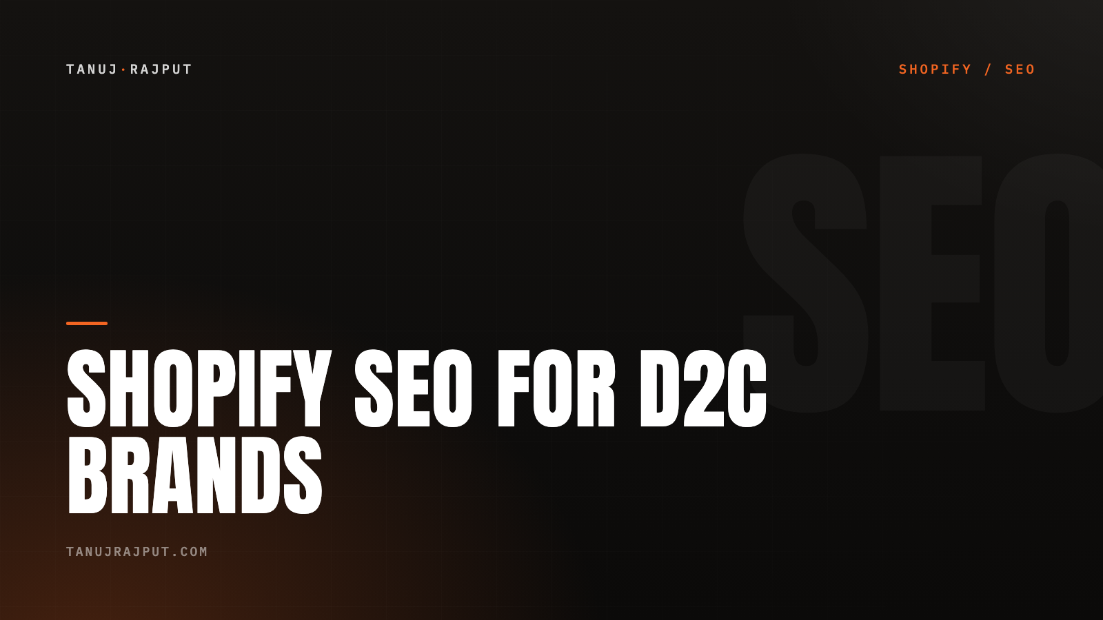 shopify-seo-for-d2c-brands
